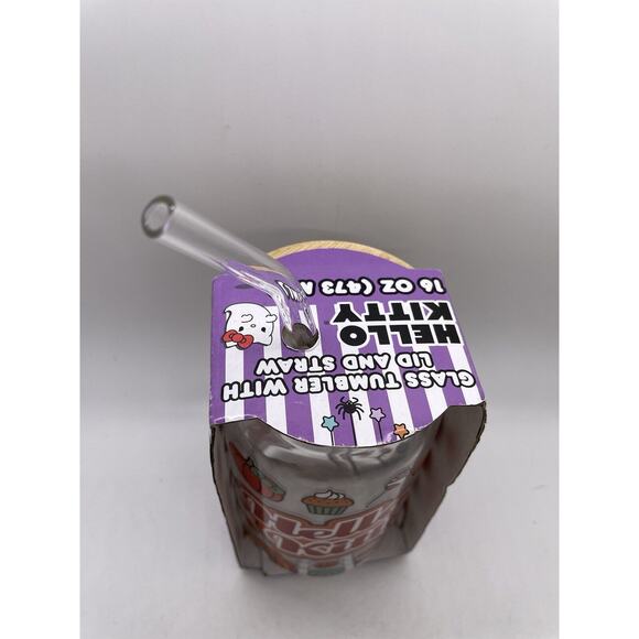 Hello Kitty Glass Tumbler Fall Brand New - Picture 7 of 10